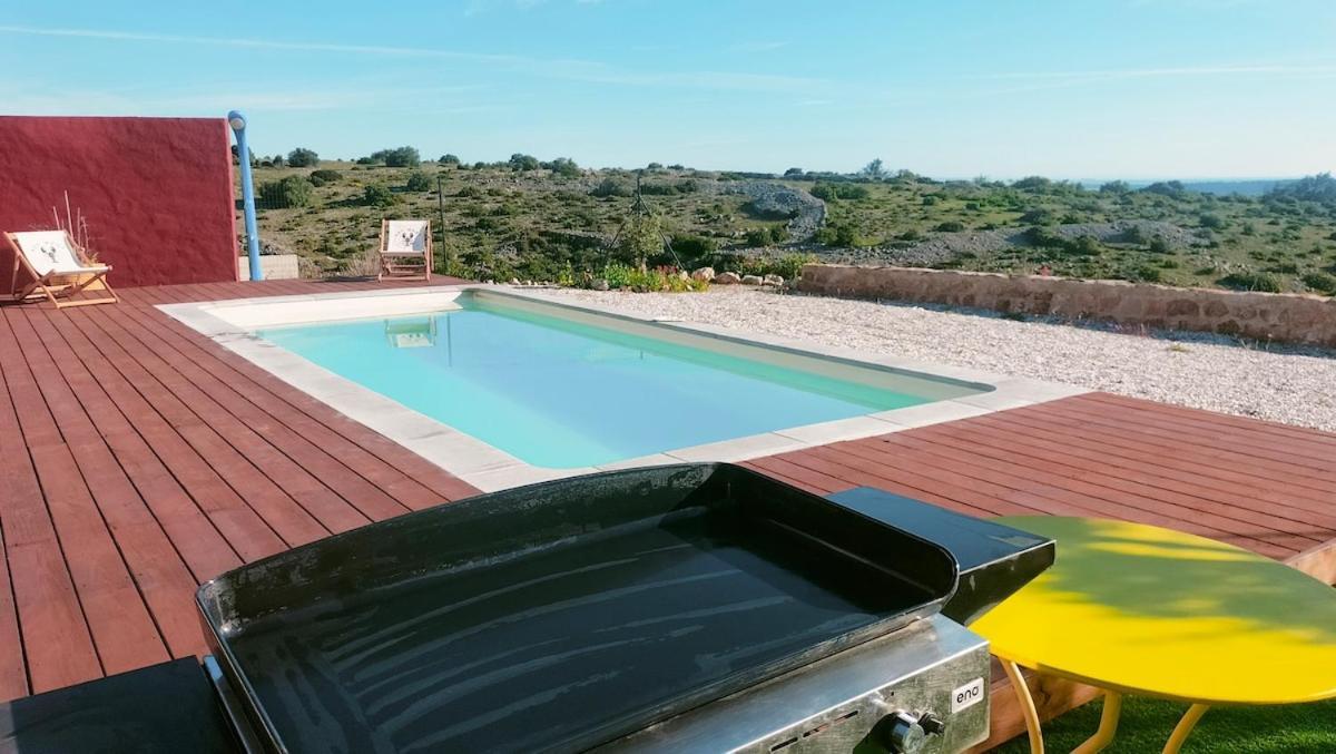 Maison Avec Vue Sur La Mer Et Avec Piscine A Fitou エクステリア 写真
