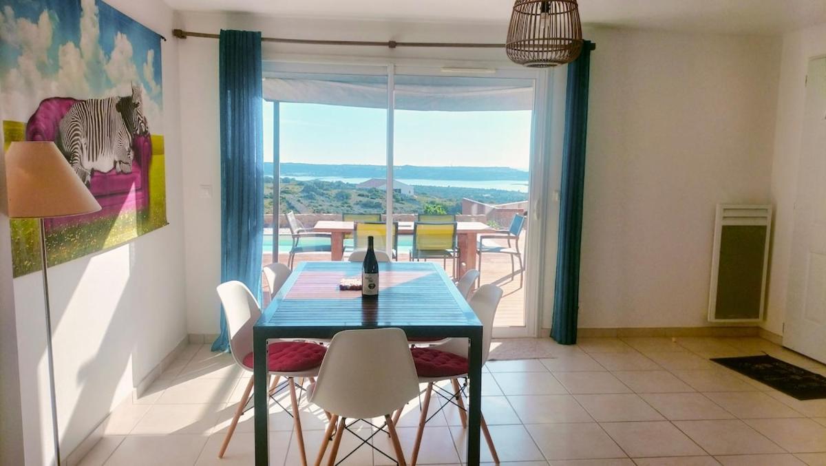 Maison Avec Vue Sur La Mer Et Avec Piscine A Fitou エクステリア 写真