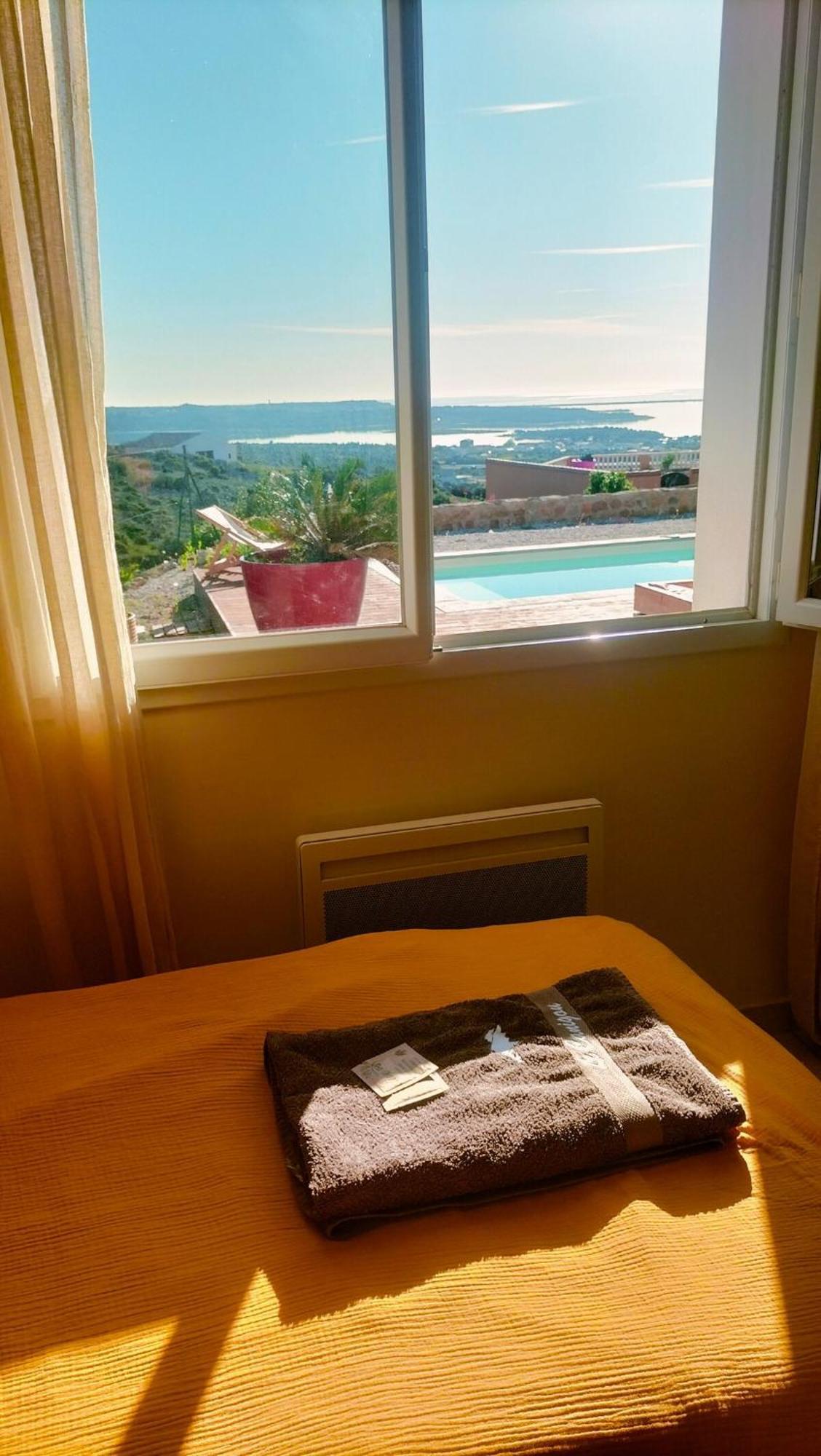 Maison Avec Vue Sur La Mer Et Avec Piscine A Fitou エクステリア 写真